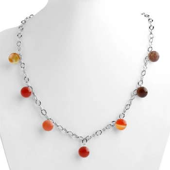 Özel Tasarım GÜMÜŞZİNCİR KOLYE:1737337818