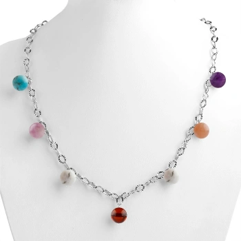 Özel Tasarım GÜMÜŞZİNCİR KOLYE:1737643816