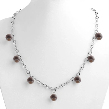 Özel Tasarım GÜMÜŞZİNCİR KOLYE:1737674791