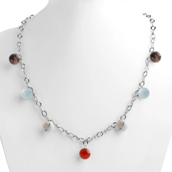 Özel Tasarım GÜMÜŞZİNCİR KOLYE:1737838931