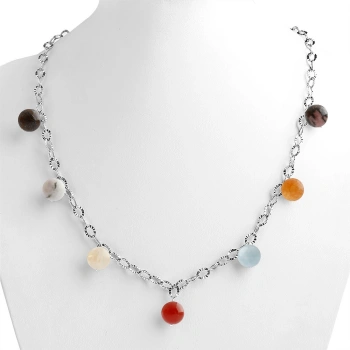 Özel Tasarım GÜMÜŞZİNCİR KOLYE:1737840465