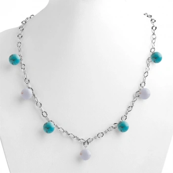 Özel Tasarım GÜMÜŞZİNCİR KOLYE:1737892951