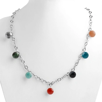 Özel Tasarım GÜMÜŞZİNCİR KOLYE:1737925051