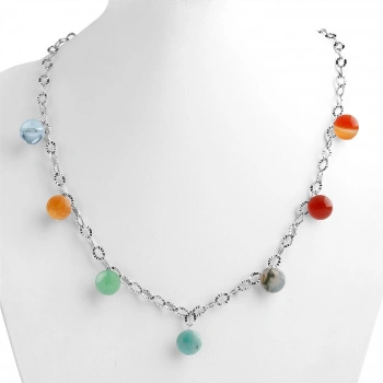 Özel Tasarım GÜMÜŞZİNCİR KOLYE:1738428564