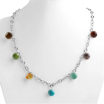 Özel Tasarım GÜMÜŞZİNCİR KOLYE:1739793826