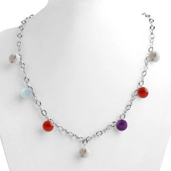 Özel Tasarım GÜMÜŞZİNCİR KOLYE:1739797108