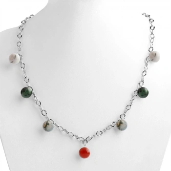 Özel Tasarım GÜMÜŞZİNCİR KOLYE:1739988429