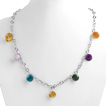 Özel Tasarım GÜMÜŞZİNCİR KOLYE:1740309184