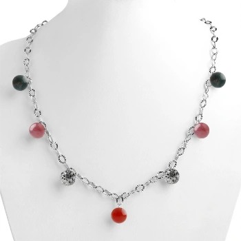 Özel Tasarım GÜMÜŞZİNCİR KOLYE:1740992630