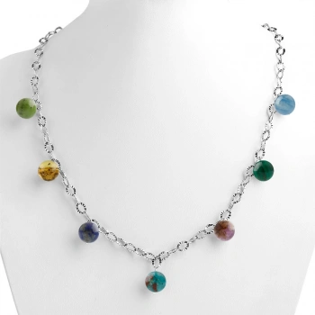 Özel Tasarım GÜMÜŞZİNCİR KOLYE:1741643871