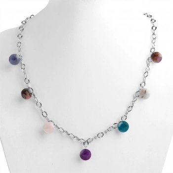 Özel Tasarım GÜMÜŞZİNCİR KOLYE:1742835580