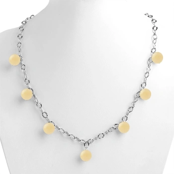 Özel Tasarım GÜMÜŞZİNCİR KOLYE:1743449507