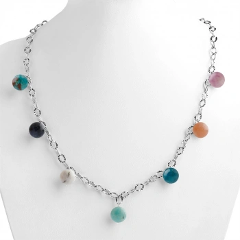 Özel Tasarım GÜMÜŞZİNCİR KOLYE:1743454455