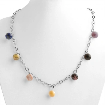 Özel Tasarım GÜMÜŞZİNCİR KOLYE:1743579048