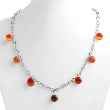 Özel Tasarım GÜMÜŞZİNCİR KOLYE:1744100351