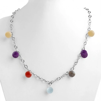 Özel Tasarım GÜMÜŞZİNCİR KOLYE:1744361024