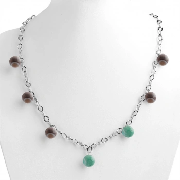 Özel Tasarım GÜMÜŞZİNCİR KOLYE:1744737037