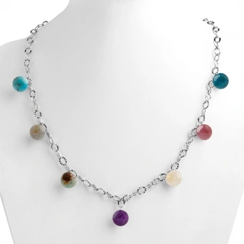 Özel Tasarım GÜMÜŞZİNCİR KOLYE:1745270407