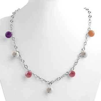 Özel Tasarım GÜMÜŞZİNCİR KOLYE:1745686823