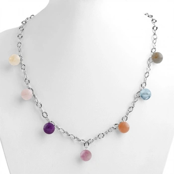 Özel Tasarım GÜMÜŞZİNCİR KOLYE:1745958421