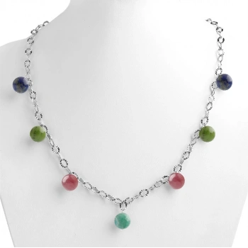 Özel Tasarım GÜMÜŞZİNCİR KOLYE:1746641298