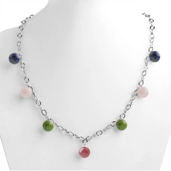 Özel Tasarım GÜMÜŞZİNCİR KOLYE:1746645584