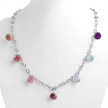 Özel Tasarım GÜMÜŞZİNCİR KOLYE:1747768945