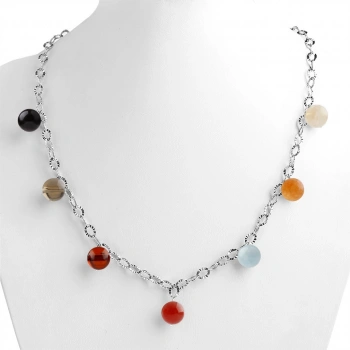 Özel Tasarım GÜMÜŞZİNCİR KOLYE:1747780028