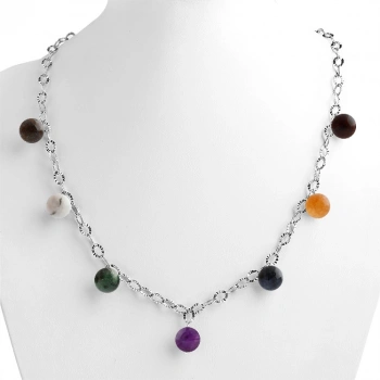 Özel Tasarım GÜMÜŞZİNCİR KOLYE:1748759242