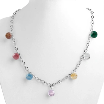 Özel Tasarım GÜMÜŞZİNCİR KOLYE:1748991574