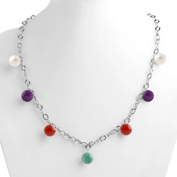 Özel Tasarım GÜMÜŞZİNCİR KOLYE:1749915071