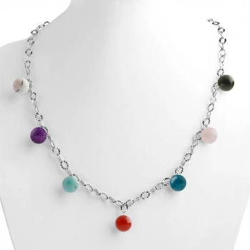 Özel Tasarım GÜMÜŞZİNCİR KOLYE:1750324828