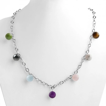 Özel Tasarım GÜMÜŞZİNCİR KOLYE:1750422715