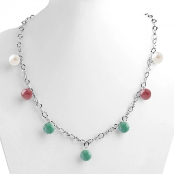 Özel Tasarım GÜMÜŞZİNCİR KOLYE:1751023031