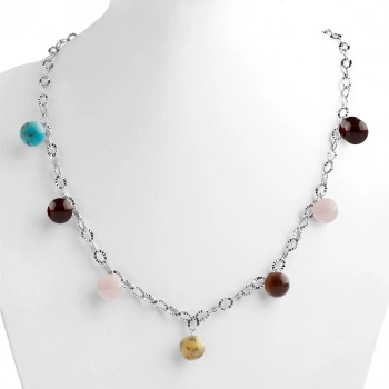 Özel Tasarım GÜMÜŞZİNCİR KOLYE:1751297465