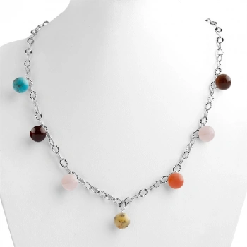 Özel Tasarım GÜMÜŞZİNCİR KOLYE:1751299423