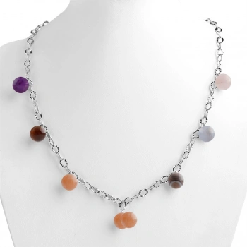 Özel Tasarım GÜMÜŞZİNCİR KOLYE:1751835265