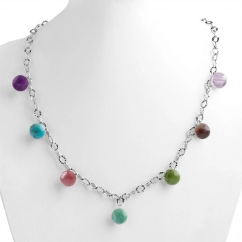 Özel Tasarım GÜMÜŞZİNCİR KOLYE:1751980705