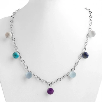 Özel Tasarım GÜMÜŞZİNCİR KOLYE:1752426796