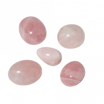 Pembe Kuvars (Gül Kuvars) Doğal Taş Tımbıl El Taşı