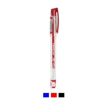 Pensan My-King Jel Metal Klips Kalem 0.5 mm Kırmızı