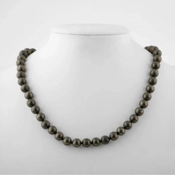 Pirit 8 mm Düğümlü Doğal Taş Kolye