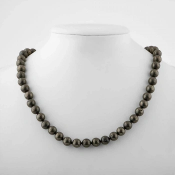 Pirit 8 mm Düğümlü Doğal Taş Kolye