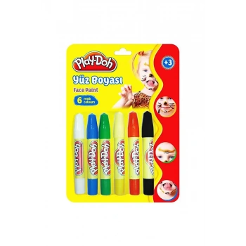 Play-Doh Yüz Boyası 6 Renk