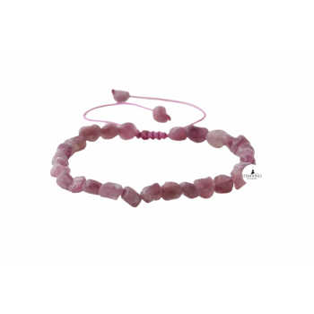 Renkli Turmalin Natürel Kesim Doğal Taş Bileklik