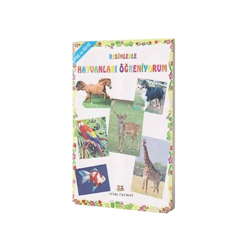 Resimlerle Hayvanları Öğreniyorum - 3+ Yaş