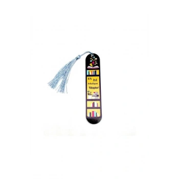 Resimli Püsküllü Kitap Ayraç - En İyi Arkadaşım