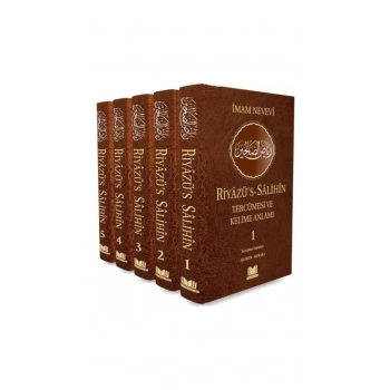 Riyazüs Salihin Tercümesi Ve Kelime Anlamı 5 Cilt Takım