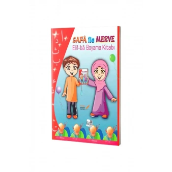 Safa İle Merve Elif Ba Boyama Kitabı