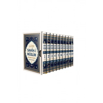 Sahihi Müslim Tercüme Ve Şerhi 10 Cilt Takım